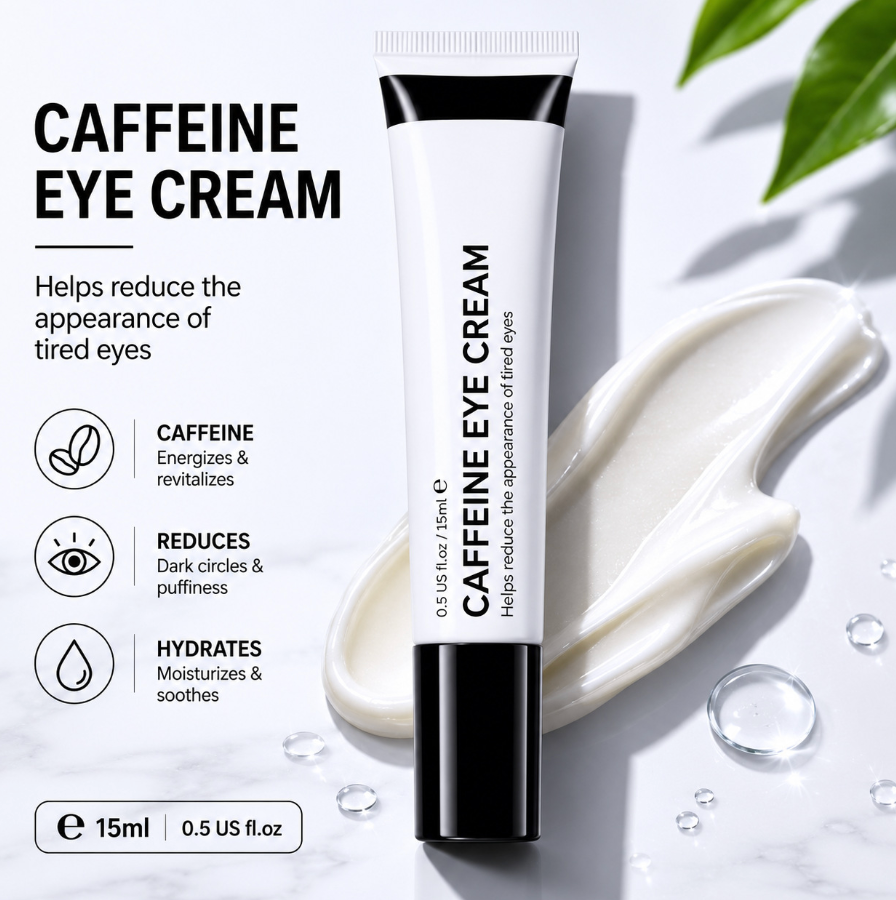 Koffein-Augencreme